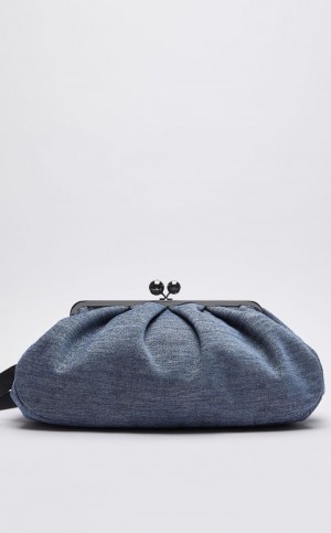 AVIO MaxMara Jacquard Cotton Pasticcino Weekend Bag | MMR594159