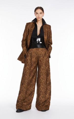 BLACK MaxMara Cotton Blouses | MMR593546