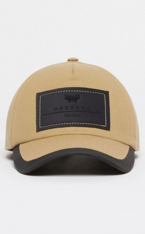 CAMEL MaxMara Canvas Cap | MMR594319