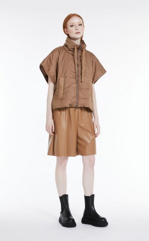 EARTH MaxMara Showerproof Fabric Capes | MMR593948