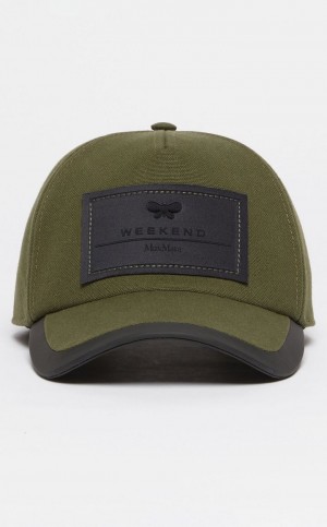 KAKI MaxMara Canvas Cap | MMR594317