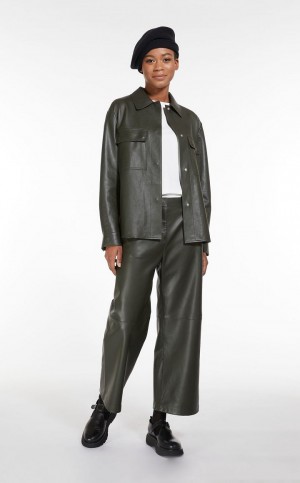 KAKI MaxMara Jackets Leather | MMR594015