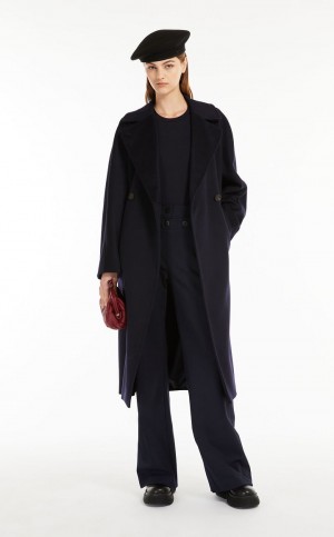 NAVY MaxMara Viscose Jersey T-shirts | MMR593640