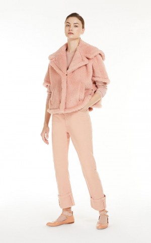 PINK MaxMara Teddy Fabrice Capes | MMR593956