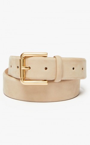 SAND MaxMara Nubuck Belts | MMR594241