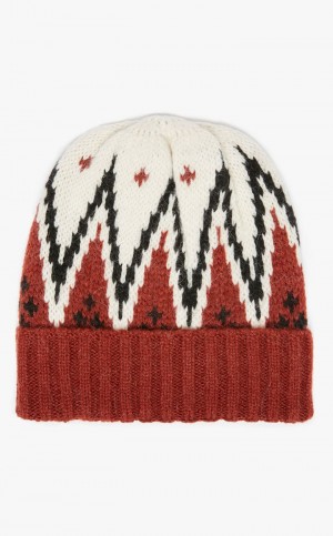 WHITE MaxMara In Alpaca And Wool Yarn Hat | MMR594307